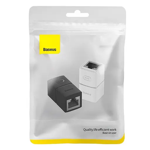 Переходник Baseus AirJoy Series Network Cable Connector 1000 МБ/с 2 шт./упаковка - фото 2