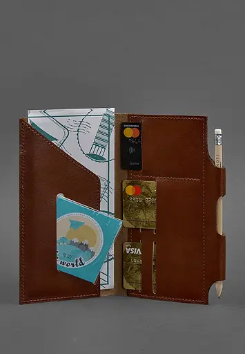 Кожаный тревел-кейс 3.0 светло-коричневый - фото 3