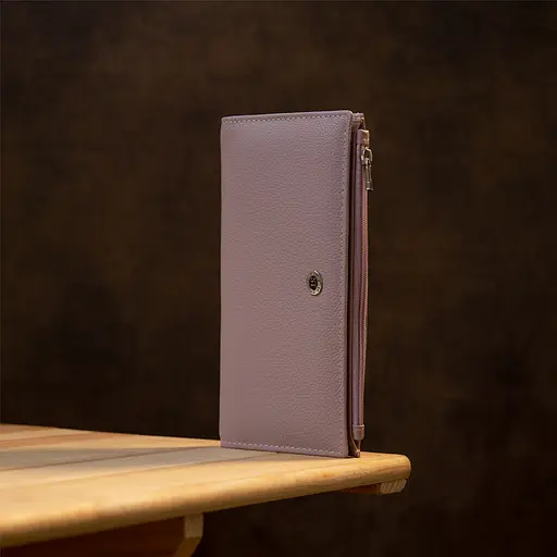 Женский кожаный кошелек ST Leather 19х9.5х1.5 см acs0018196 - фото 7