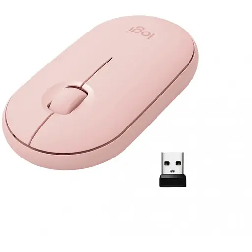 Миша Logitech Pebble M350 Pink (910-005717)