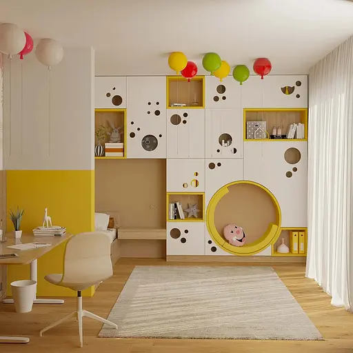 Стельовий світильник MJ-Light 5055C/M ORANGE - фото 4