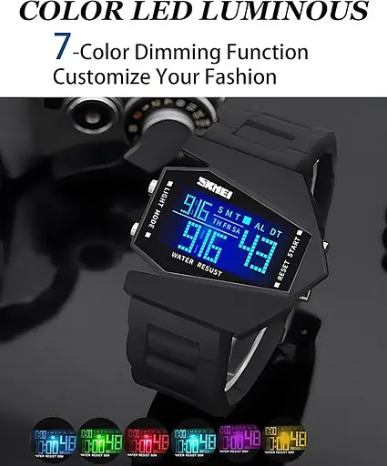 Наручний годинник Skmei 0817 Black, 0817BK (17083) - фото 4