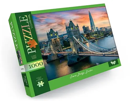 Пазл Tower Bridge, London Danko Toys C1000-12-06, 1000 ел.