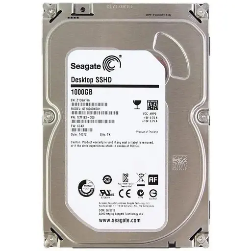 Жесткий диск 3.5 Seagate 1Tb ST1000DX001 Б/У - фото 1