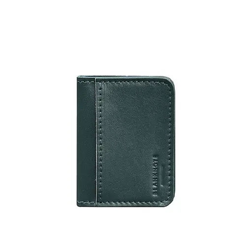 Кожаная обложка для ID-паспорта и водительского заседания 4.1 зеленая с гербом - фото 6