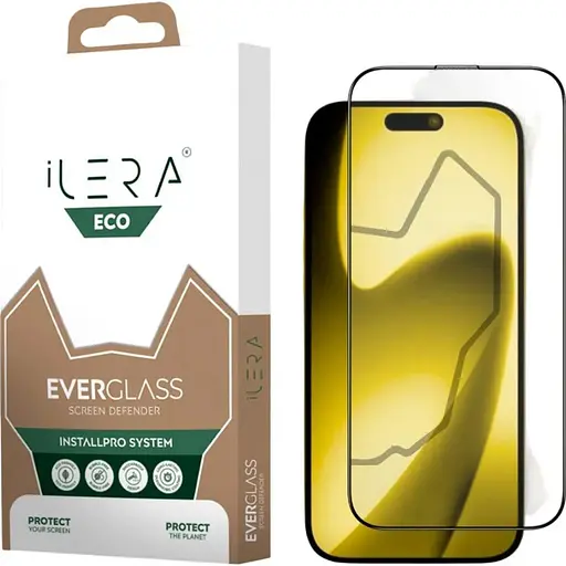 Захисне скло iLera ECO EverGlass для Apple iPhone 17 Pro (iLEc14) [153751] - фото 1