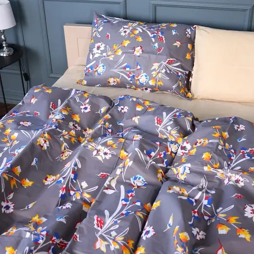 Простирадло MirSon Бязь 17-0709 Desert Rose 200x220 см бежеве (2200010617375) - фото 3