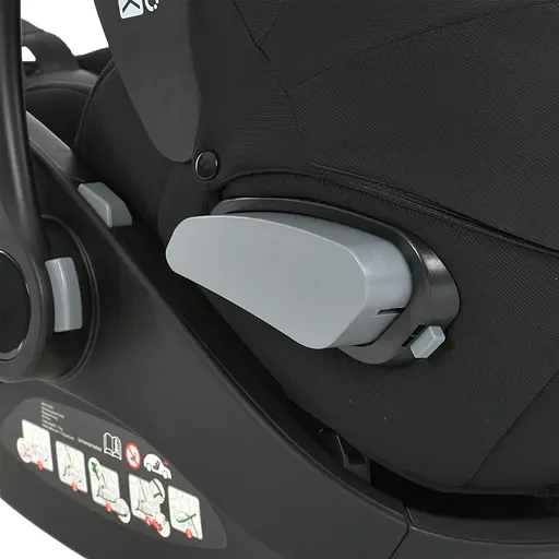 Автокрісло ME 1110 i-FIX Moon Black, i-SIZE R129, 40-87 см, регулювання, ISOFIX, Чорне - фото 10