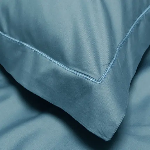 Постельное белье Lotus Home Dakota Modern сатин Рremium евро синее (svt-2000022346313) - фото 3