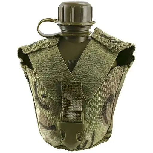 Фляга тактическая Kombat UK Tactical Water Bottle 0.95 L Мультикам (KB-TWBT-BTP)