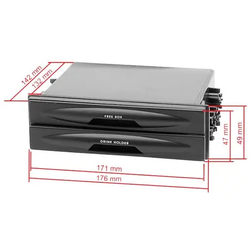 Универсальный карман с подстаканником Carav 11-906 - фото 4