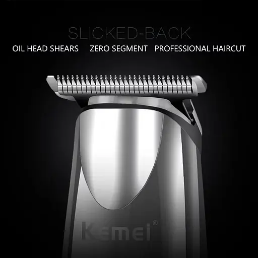 Професійна машинка-триммер для стрижки Kemei Km-701 (7 насадок) - фото 7