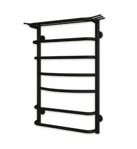 Рушникосушка водяна Deffi Юність П7 500х800 мм нижнє підкл. Чорний 30412 - фото 1