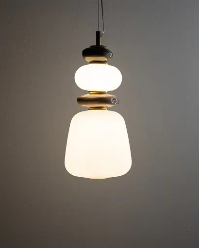 Підвісний світильник, люстра Nowodvorski 11702 Ceramic Vertical LED 1x12W 3000K 950Lm IP20 білий - фото 2