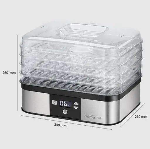 Дегидратор сушка для фруктов грибов Profi Cook PC-DR 1116 - фото 6