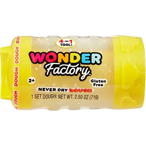 Маса для ліплення, що не засихає, Wonder factory SK Світ кольору та форми (594963)