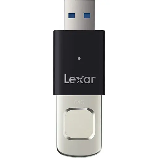 USB флэш-накопитель Lexar JumpDrive Fingerprint F35 Pro 64GB USB-A 3.2 (LJDF35P064G-RNBNG) [136846] - фото 3