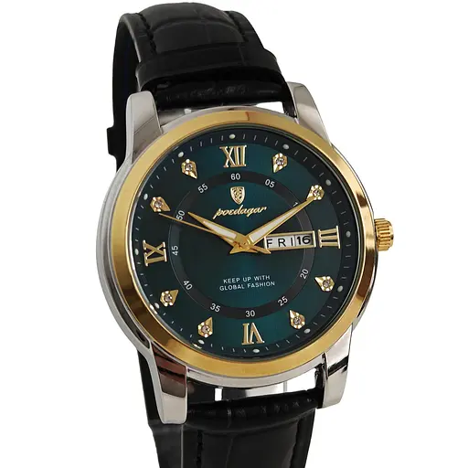 Poedagar Unique Men Leather Deluxe, 2 ремешка