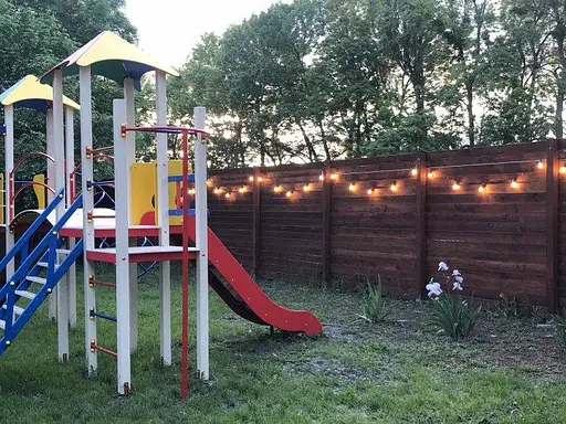 Прямая внешняя гирлянда 20 Led Ламп Эдисона 20м на черном проводе с продолжением (Теплый белый свет) - фото 5