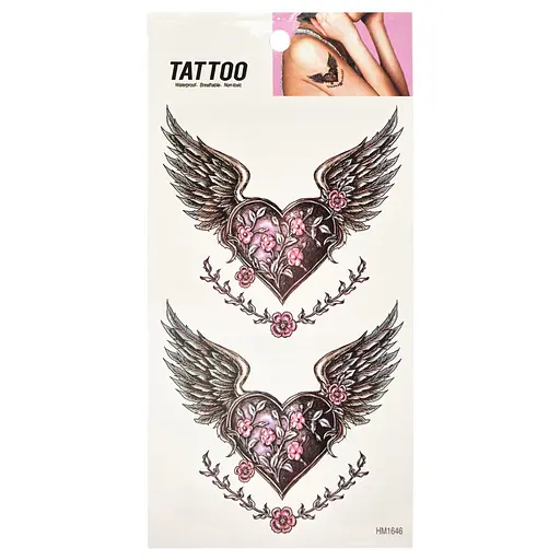 Два сердца Tattoo 1020-HM1646