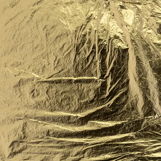 Поталь вільна Nazionale Золото №2,5 16×16 см  2 аркушів - фото 1