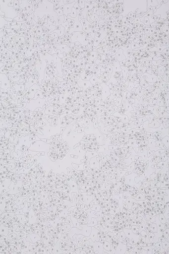 Набір для розпису по номерах "Блакитний волошковий букет" 40*50 см, IDEA2-GX45584, ТМ "99IDEAS" - фото 7