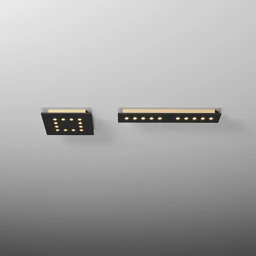 Точковий світильник Skarlat RSLC78065 10x1.5W BK+GD 3000K - фото 4