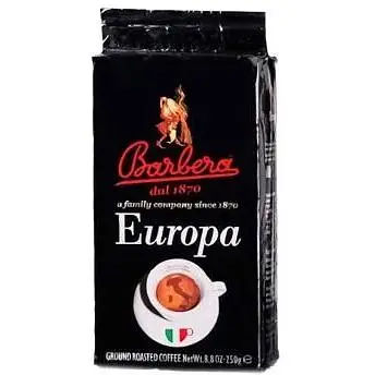 Кофе Barbera Europa молотый 250 г - фото 1