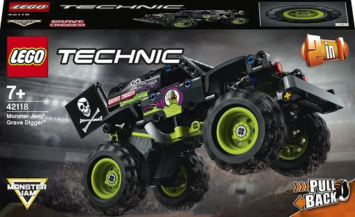 Конструктор LEGO Technic Monster Jam Grave Digger, 212 деталей (42118) - фото 1