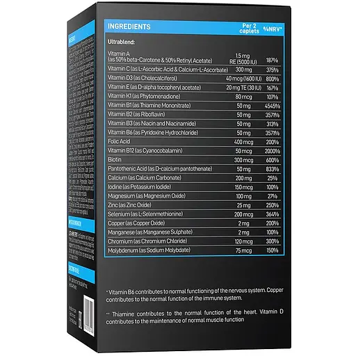 Мультивитаминный комплекс Vplab Ultra Men's Sport Multivitamin 90 капсул - фото 3