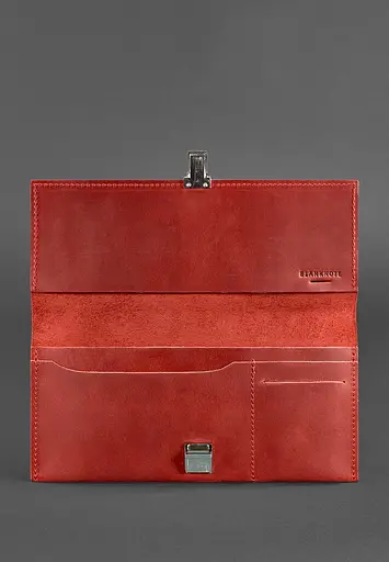 Кожаный женский тревел-кейс Journey 2.0 Коралл - фото 3