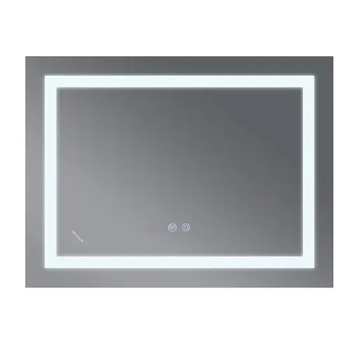 Дзеркало Mixxus Warm MR12-70x50-Reverse (LED Touch, антизапотівання, димер, регулювання яскравості) MI6670 - фото 2
