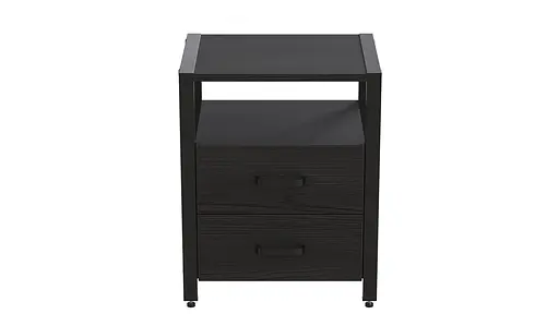 Тумба універсальна Вів'єн 2/2 50x41x40 чорний ДСП Сосна Кембра 16мм FRD-104160 - фото 4