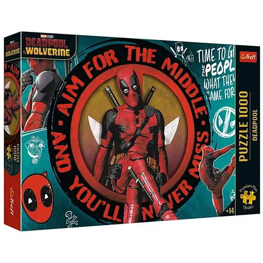 Пазл Trefl Дэдпул Марвел 1000 ел. (10835) - фото 1