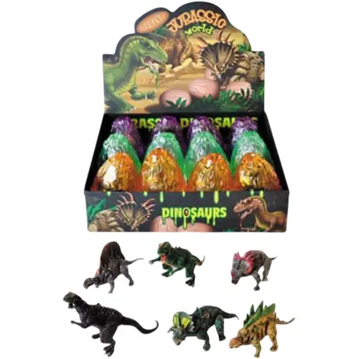 Игрушка-сюрприз Dino Toys Динозавр 1 в шаре фиолетовая (Q9899-1) - фото 1