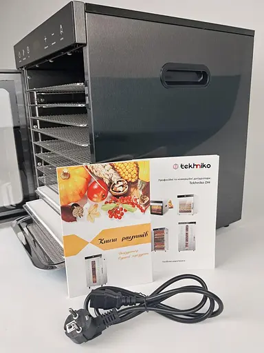 Дегідратор побутовий Tekhniko DH-10H-BK чорний (10 лотків 30*28 см) - фото 9