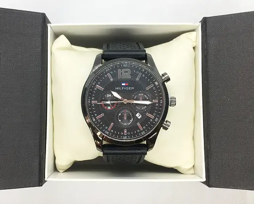Наручные часы мужские Clockhouse Hilfiger Черные (IBW300B) - фото 6