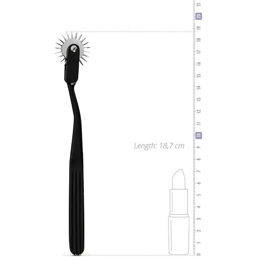 Колесо Вартенберга голчасте Sinner Gear Unbendable - Pinwheel 1-Wheel Black - фото 2