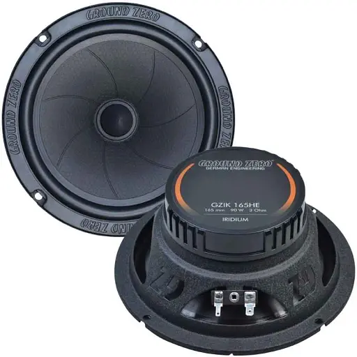 Компонентна акустична система Ground Zero GZIC 165.2HE - фото 2