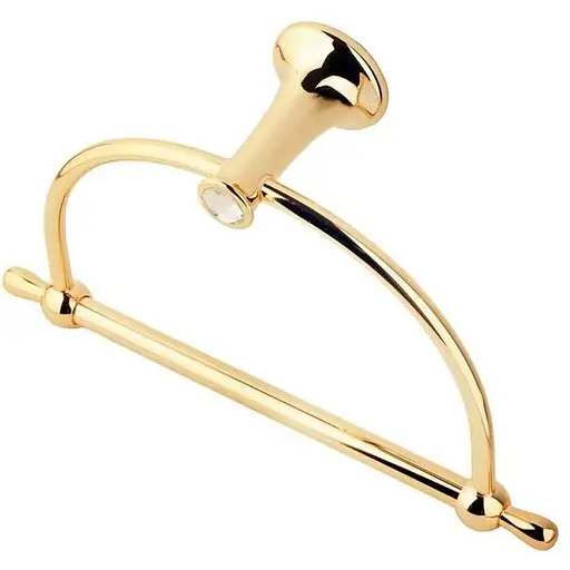 Кільце для рушника Kugu Bavaria 304G Золотий - фото 1