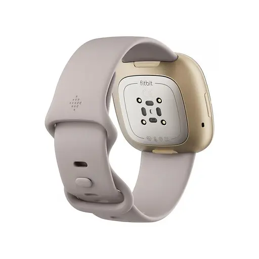 Смарт-часы Fitbit Sense Lunar White/Soft Gold Stainless Steel (FB512GLWT) - фото 4