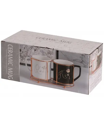 Набор чашек Led Right Couple на металлической подставке 400 мл (B060364) - фото 5