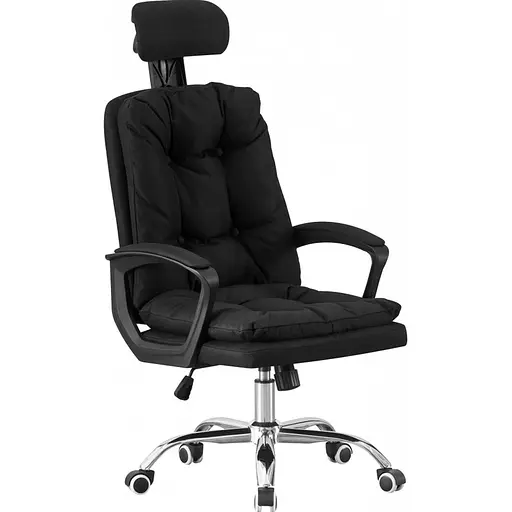 Офісне крісло GT Racer B-471 Fabric Black [156031] - фото 1