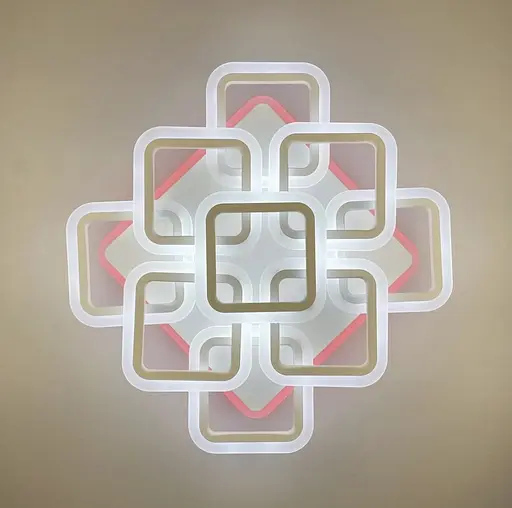 Светодиодная потолочная люстра с цветной RGB подсветкой Ст. A 2505/9 S RGB | Line F - фото 2