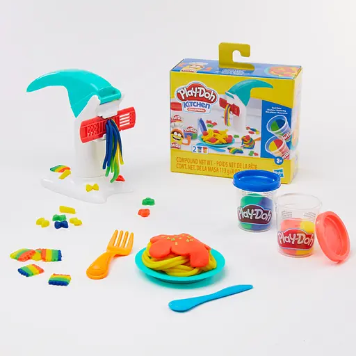 Набор для творчества Hasbro Play-Doh с лепочной массой Маленький кухонный набор Lil Noodle Playset (F3159_F3465) - фото 11