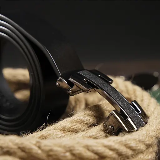 Ремінь шкіряний Vintage чоловічий 115х3,5 см acs0014803 - фото 7