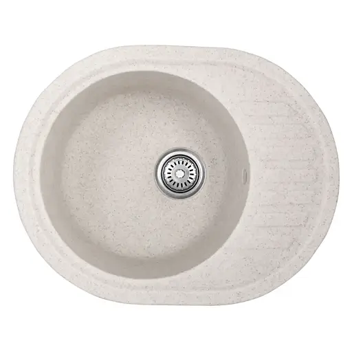 Кухонная мойка Haiba HB8311-G322 beige 570x450x180 HB0982, Бежевый - фото 1