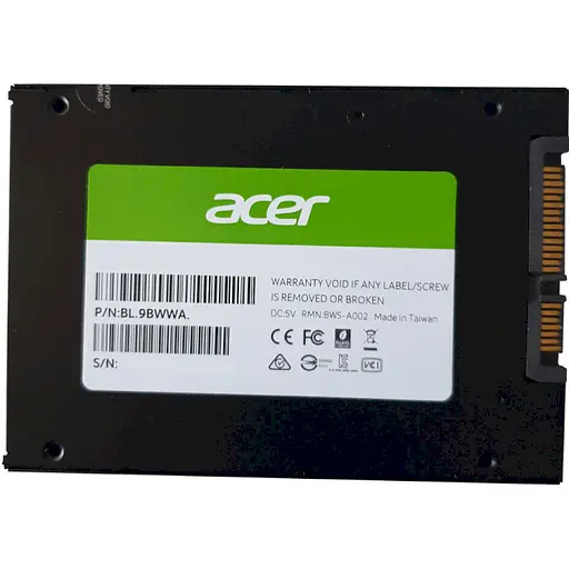 Накопичувач SSD Acer Sata 2.5" RE100 1 TB 1TB (BL.9BWWA.109) - фото 2