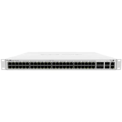Коммутатор Mikrotik CRS354-48P-4S+2Q+RM 48xGE PoE+,4xSFP+ 2xQSFP+ 750W max L3 - фото 1