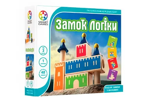 Настільна гра Smart Замок логіки (Castle Logix) (укр.) (SG030UKR)